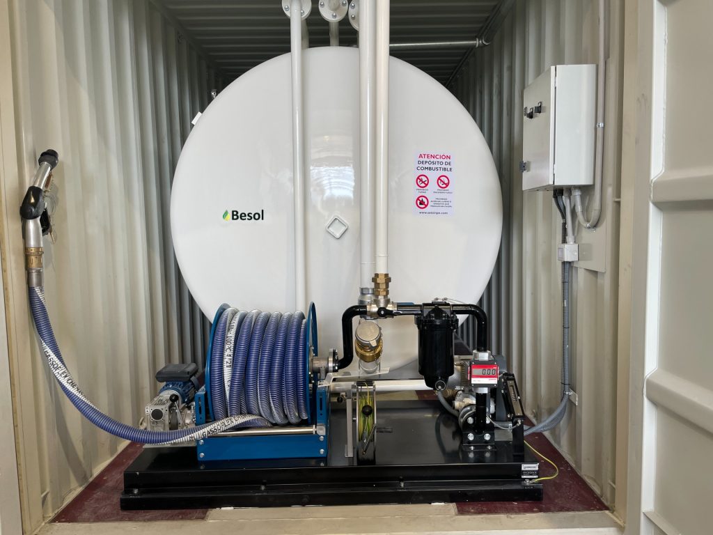 Jet-a1 container besol